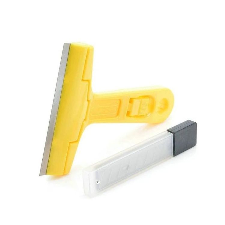 Heavy-Duty Razor Blade Scraper Tool for Removing Labels, Stickers, Caulk, Adhesive &amp; Paint – Multipurpose Cleaning Tool for Glass, Tiles &amp; Smooth Surfaces | Wall Scraper |Scraper With Blade |  View Gallery - Pakistan