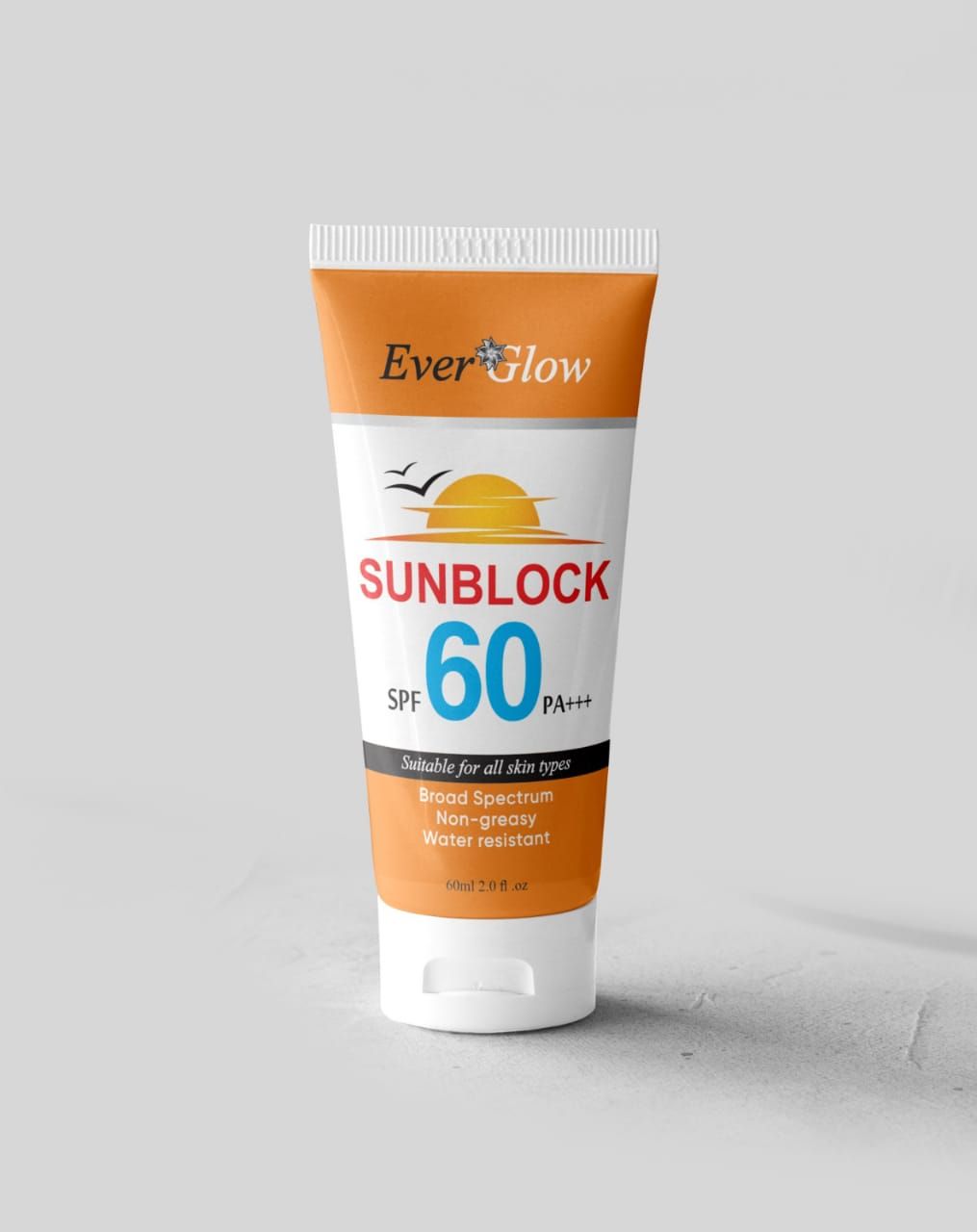 Ever Glow Whitening Sunblock SPF 60 – | Brightening &amp; Broad Spectrum Protection | Sunblock | View Gallery - Pakistan