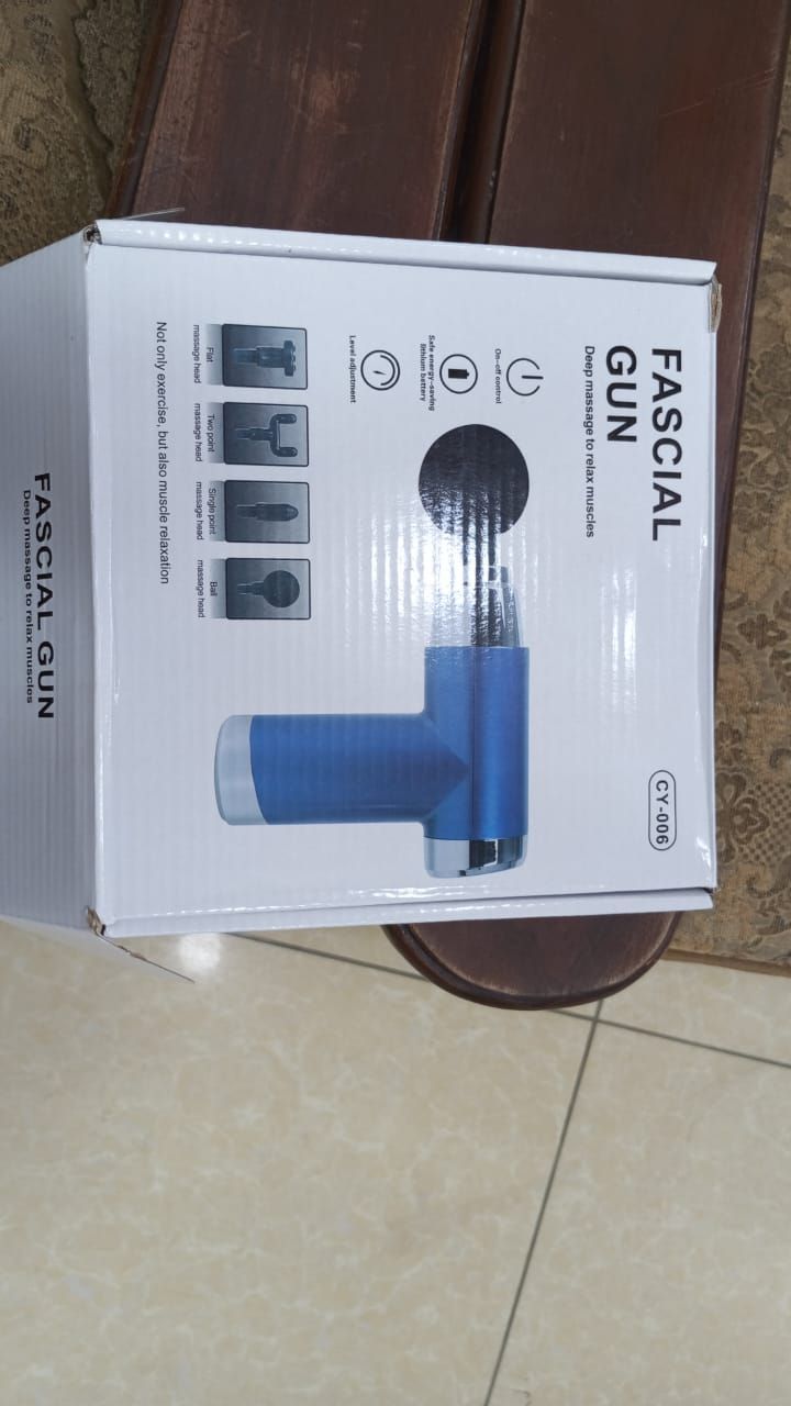 C006 Gold Edition Fascial Gun Massager – High-Power Percussion Therapy Device for Deep Tissue, Muscle Recovery, and Pain Relief | Massage Gun |  View Gallery - Pakistan