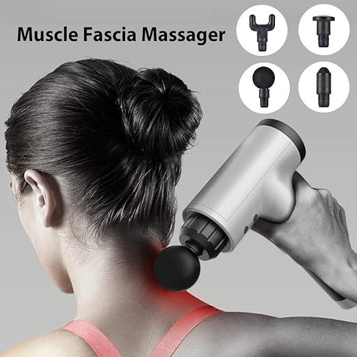 C006 Gold Edition Fascial Gun Massager – High-Power Percussion Therapy Device for Deep Tissue, Muscle Recovery, and Pain Relief | Massage Gun |  View Gallery - Pakistan