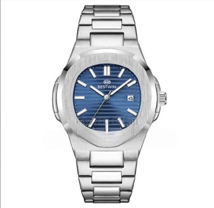 BESTWIN BW-137 Men's Luxury Quartz Watch Stainless Steel Watch – Classic Analog Display, Stainless Steel Strap, Waterproof Design, Ideal for Business and Casual Wear |Mans Watch (Without Box) View Gallery - Pakistan