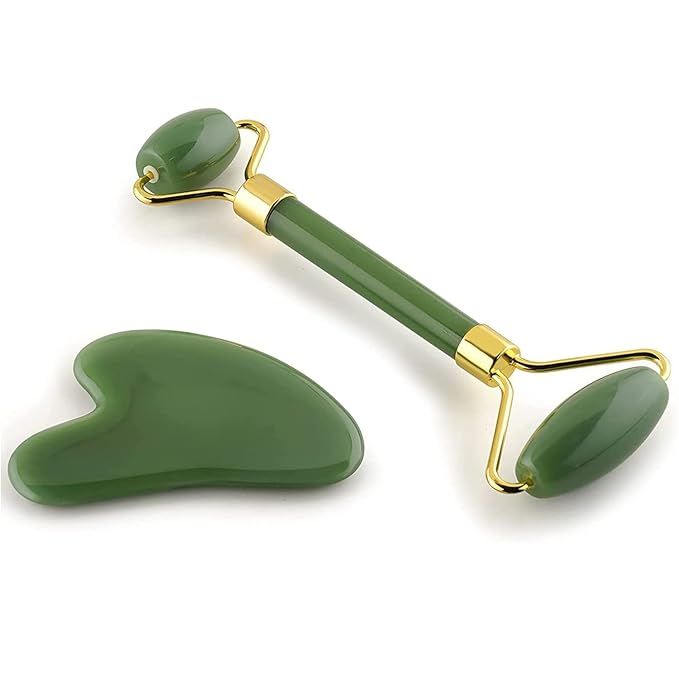 Combo pack Marble Jade Roller WITH STONE   MARBLE  | Ice Roller Facial Massage | Derma Roller [Pack of 3] View Gallery - Pakistan