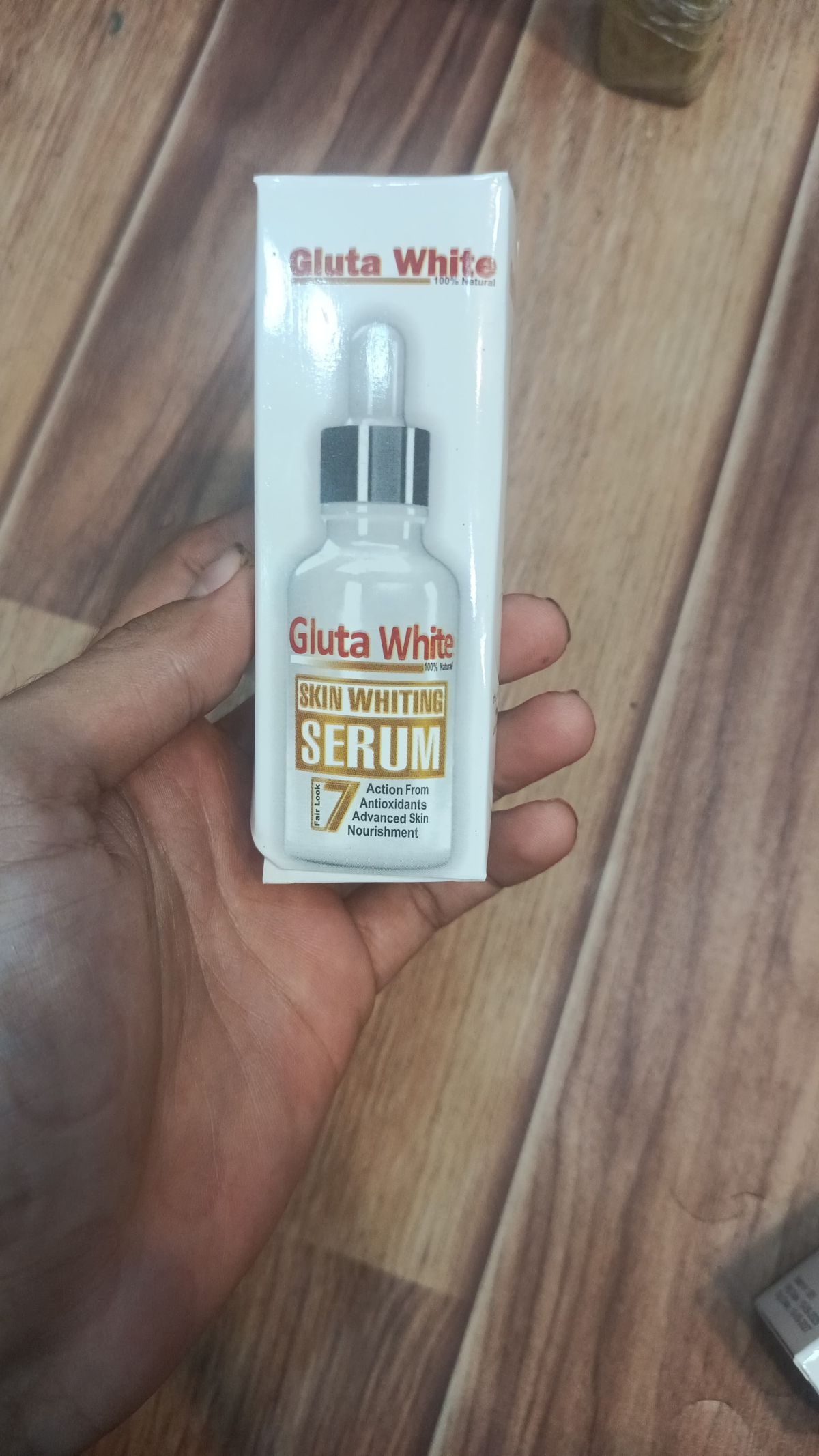 Gluta White Face Glowing Serum | Glutathione-Based Brightening | Hydration &amp; Antioxidant Protection 30 ml  View Gallery - Pakistan
