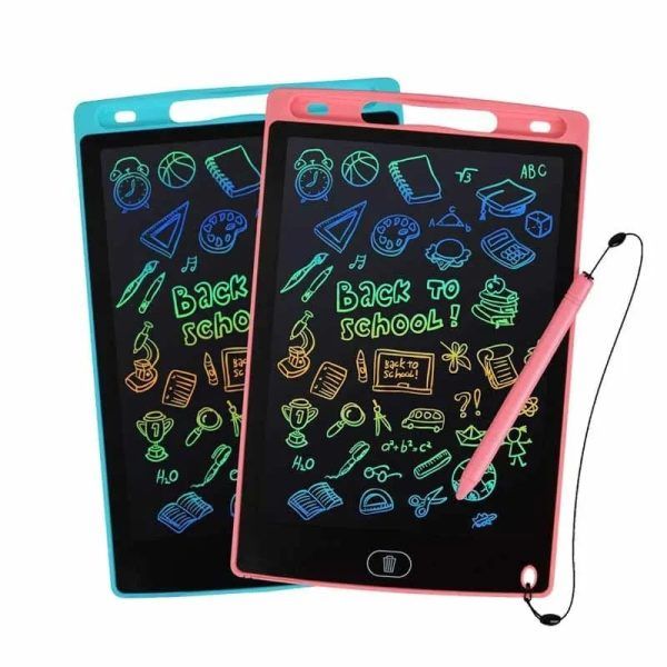 Multi Color Lcd Writing Drawing Tablet | Kids Learning Table (random Color) View Gallery - Pakistan