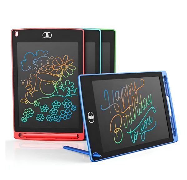Multi Color Lcd Writing Drawing Tablet | Kids Learning Table (random Color) View Gallery - Pakistan