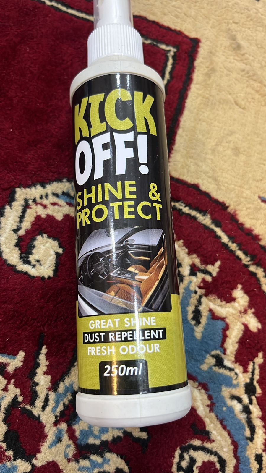 KICK OFF! Shine &amp; Protect – Advanced Car Polish &amp; Paint Sealant (250ml) for Long-Lasting Gloss View Gallery - Pakistan