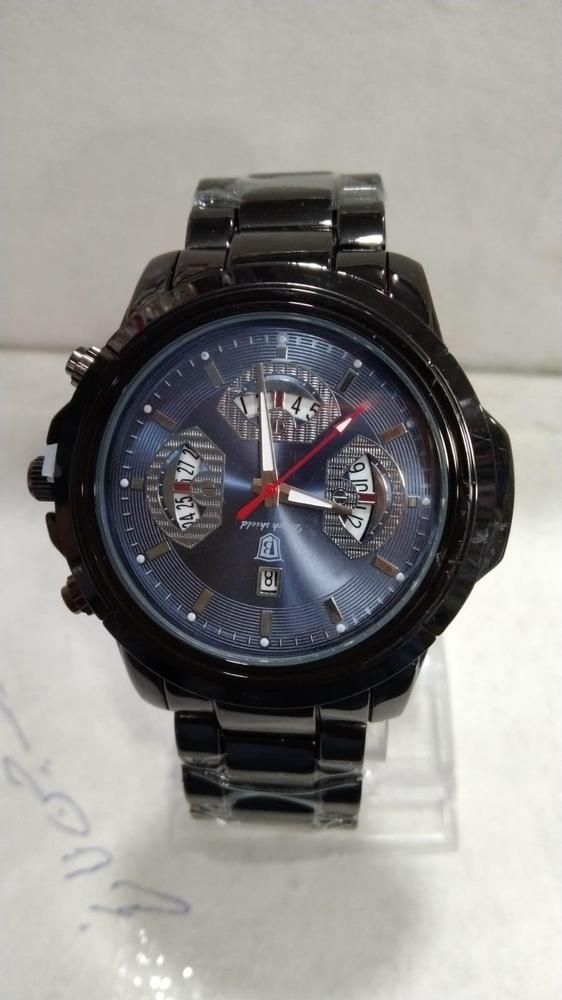 Men's Watches Luxury Waterproof Calendar Watch Business Casual Watches Clock  Calendar Watch Business Casual Watches Heavy Weight Watch (With Box) View Gallery - Pakistan