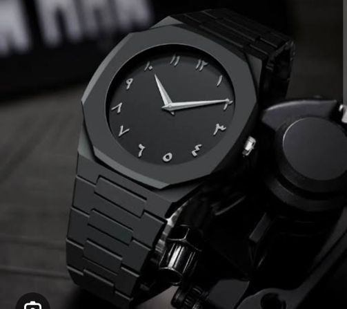 Full BLACK AURA Quartz Watch – Lightweight Design, , Premium Quality &amp; Finish - Best Quality Analog Watch For Boys - Watch For Men | Full Black Color Watch View Gallery - Pakistan