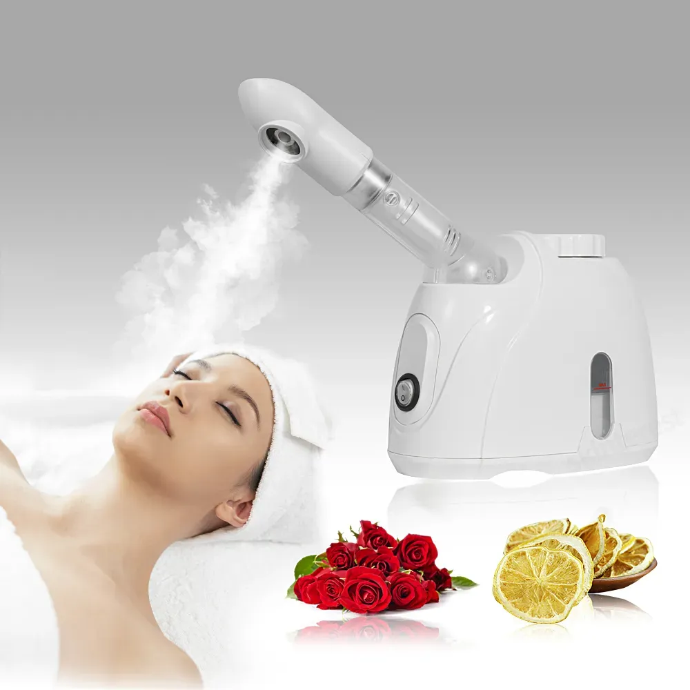 Facial Steamer Warm Mist Humidifier for Face Deep Cleaning Vaporizer Sprayer Salon Home Spa Skin Care Whitening View Gallery - Pakistan