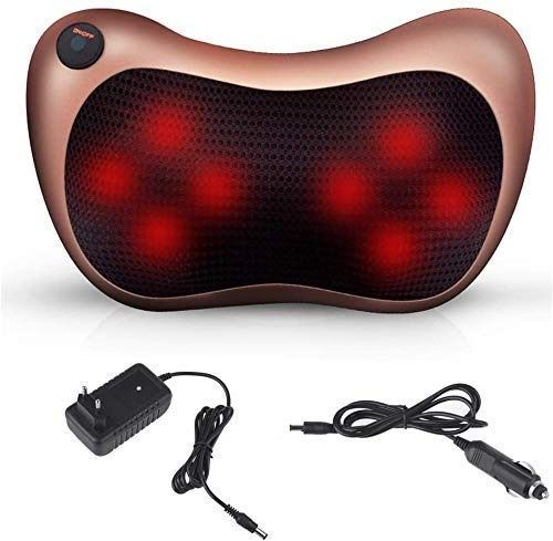 Car and Home Massage Pillow Electric Massager for Neck, Back, Shoulder, Waist, Muscle Pain Relief with Heat Function View Gallery - Pakistan