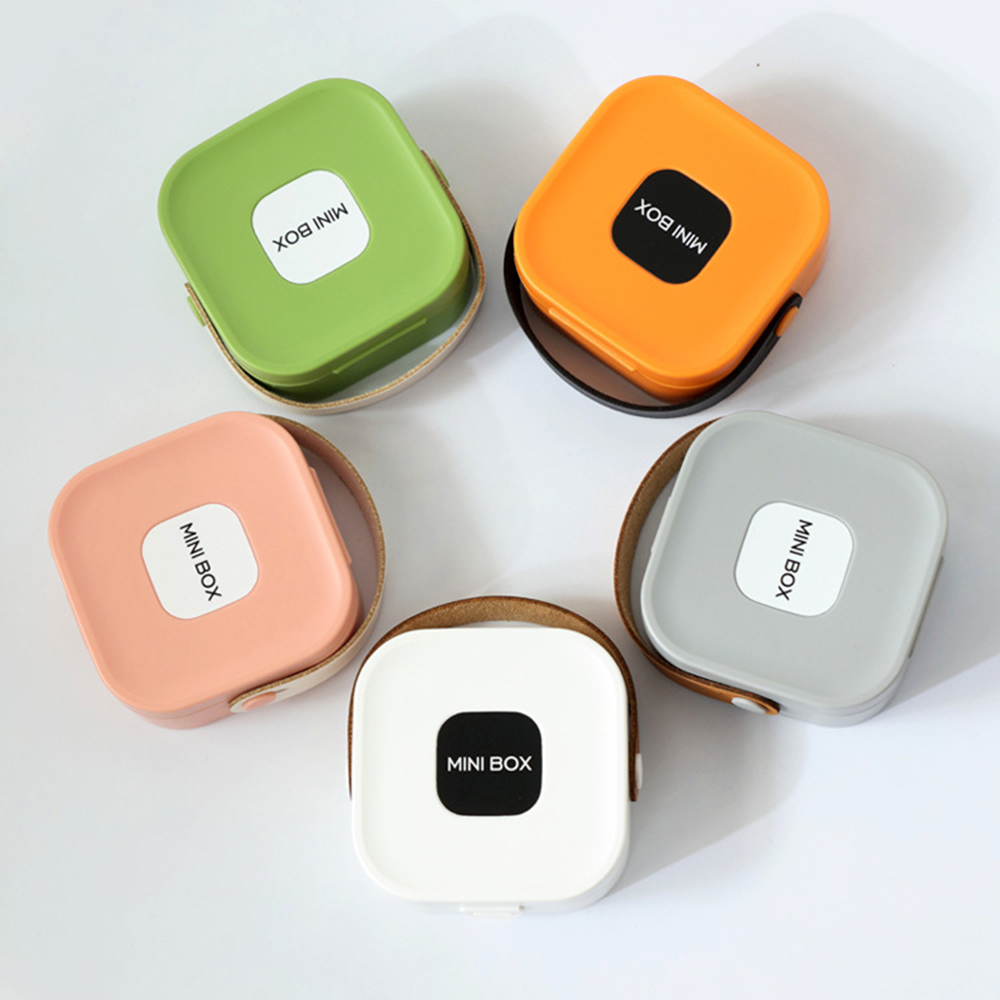 Jewelry Organizer Box | Portable Jewelry Storage Box | Sleek | Portable | Multi-Functional Travel Jewelry Organizer | Durable | Compact Ring | Necklace | Earring Storage Boxes With Mirror | For Travel | Home | Gift Option - Random Color View Gallery - Pakistan