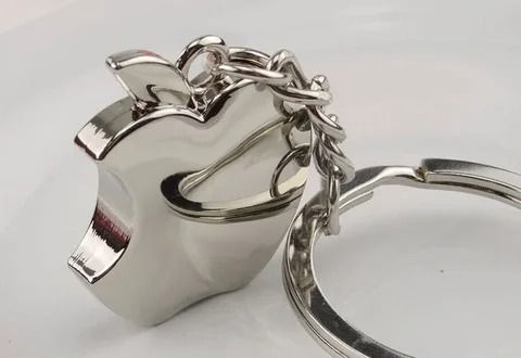 01 PCs Apple Design Keychain | Best Quality Key Chain | Key-Chain For Motorcyles - KeyChain For Cars ( Random Color ) View Gallery - Pakistan