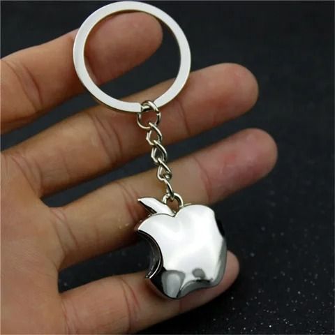 01 PCs Apple Design Keychain | Best Quality Key Chain | Key-Chain For Motorcyles - KeyChain For Cars ( Random Color ) View Gallery - Pakistan