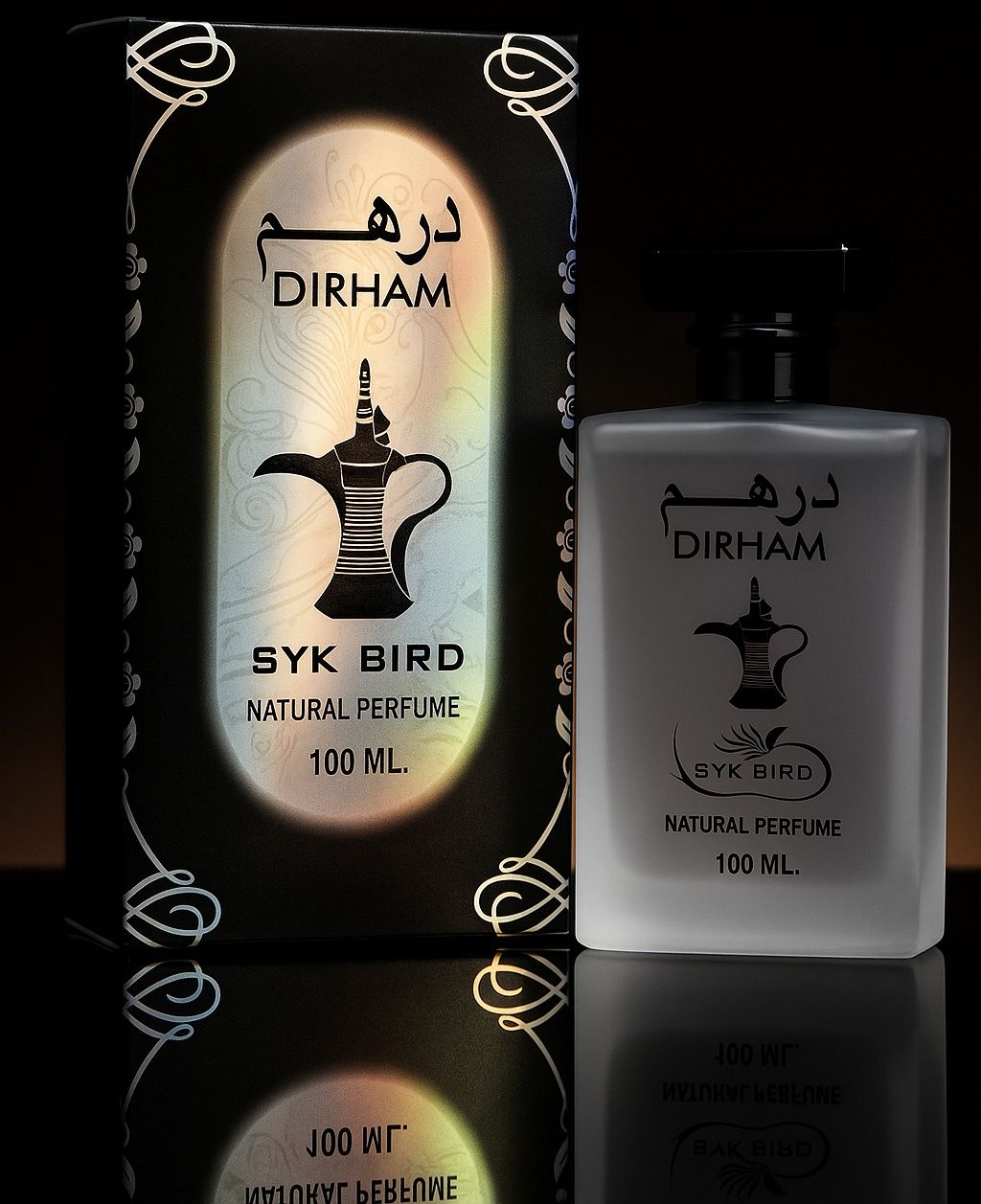 Dirham Perfume Golden - Long-Lasting | Natural Perfume For Unisex | Perfume For Unisex | Fragrance For Men - 100 ml