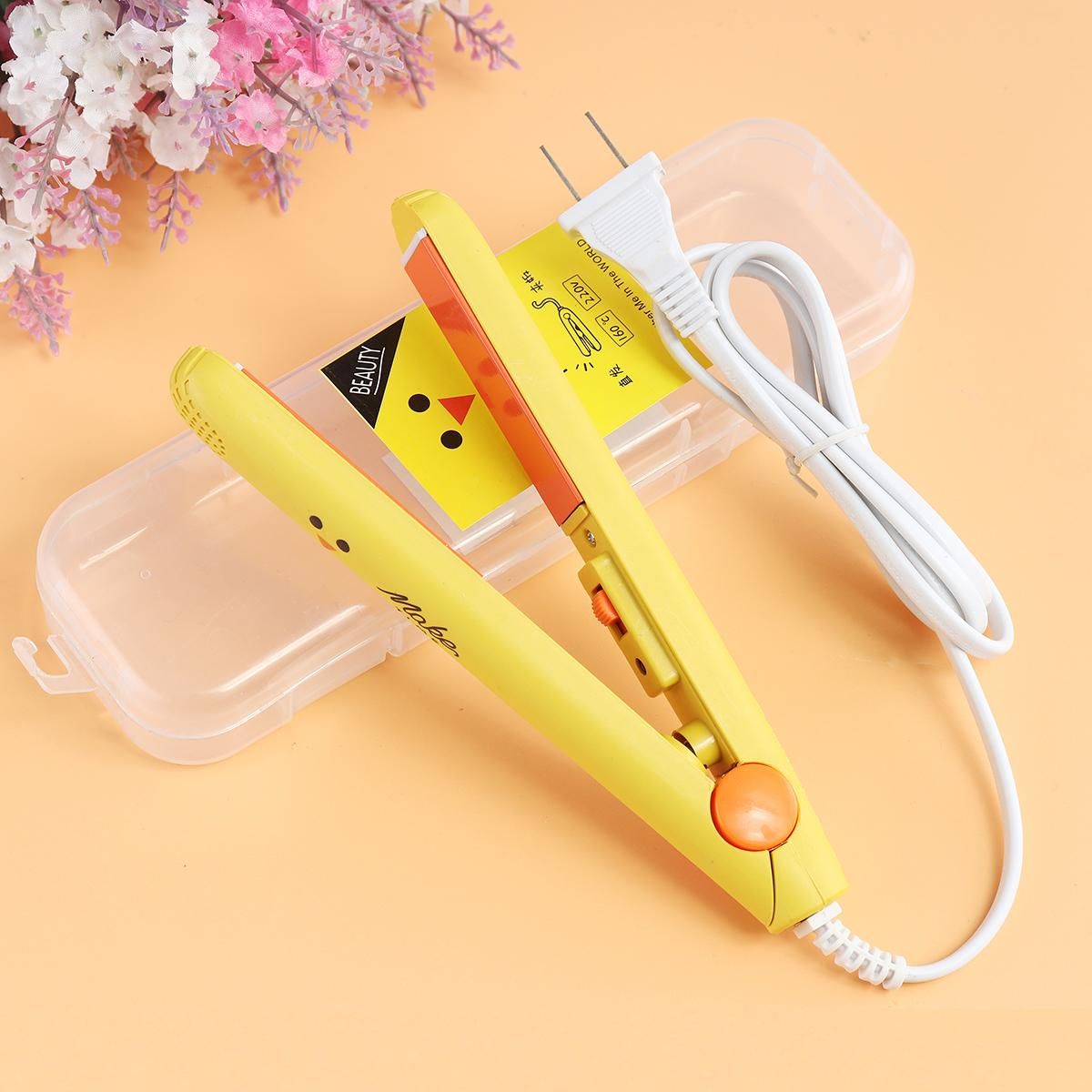 Mini Portable Hair Straightner / Air Smooth, Silky, Frizz-free And Healthy. (with Packing Box) (random Color) View Gallery - Pakistan