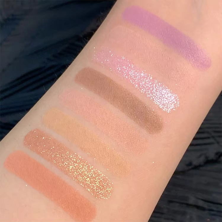 08 Colors Biya Star Flash Eight-Color Eye Shadow Palette Matte Pearl Light Fine Color Milk Tea Earth Niche Glitter Eye Shadow - 8 colors Korean Trending Eye Shadow Palette  View Gallery - Pakistan