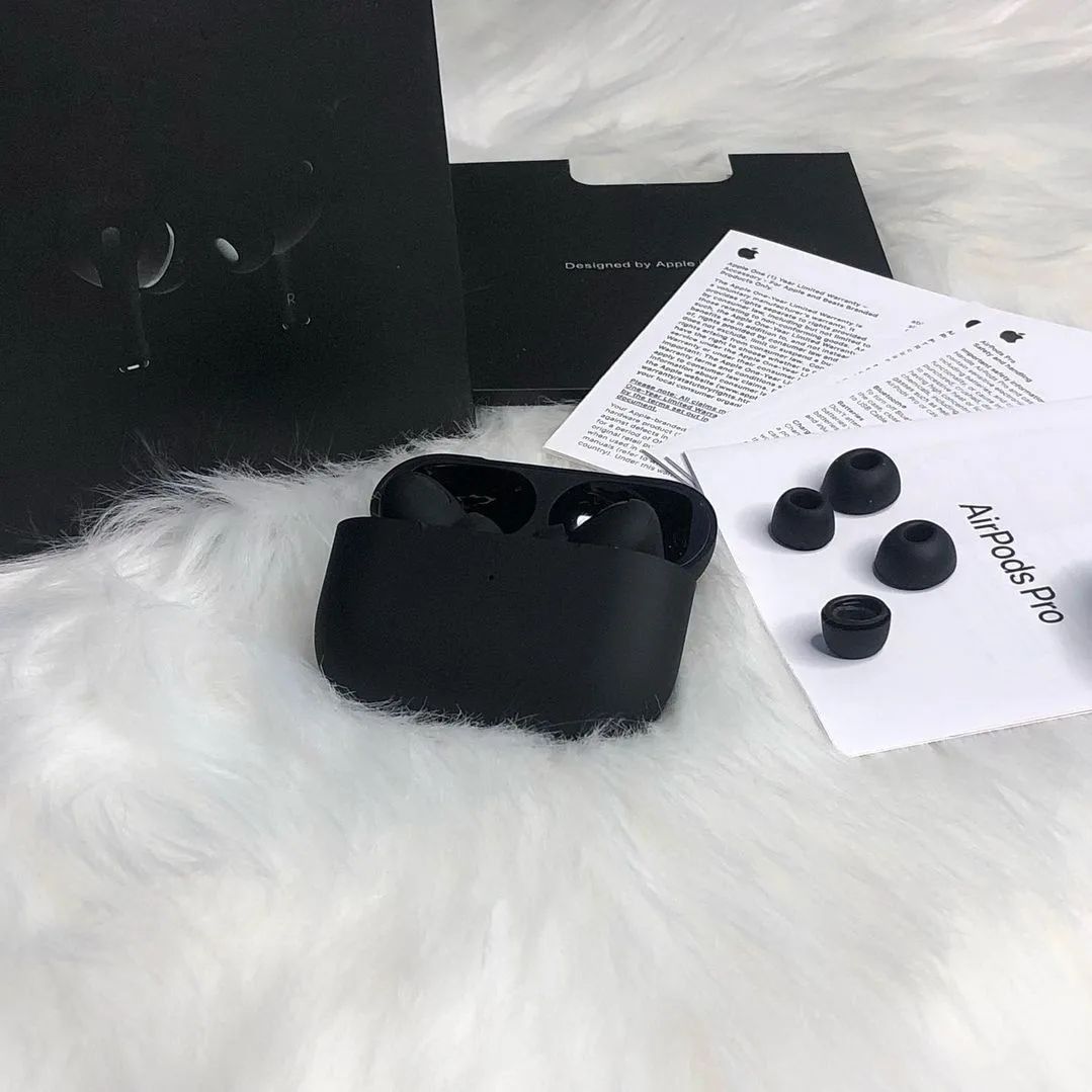 Airpods Pro 2 Noise Reduction Wireless Earbuds - Airpods Pro 2 with ANC | Airpods For Android &amp; IOS  | Wireless Charging Airpods - Black View Gallery - Pakistan