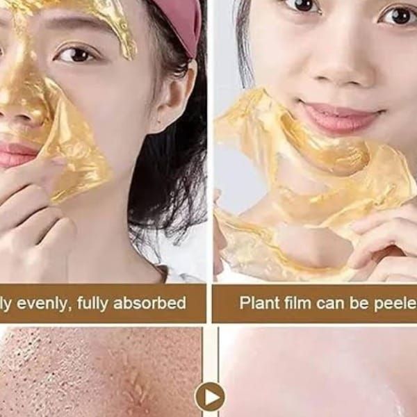 CeraVe Radiant Glow Peel-Off Gold Mask – Deep Cleansing &amp; Brightening Facial Treatment – 100ml View Gallery - Pakistan