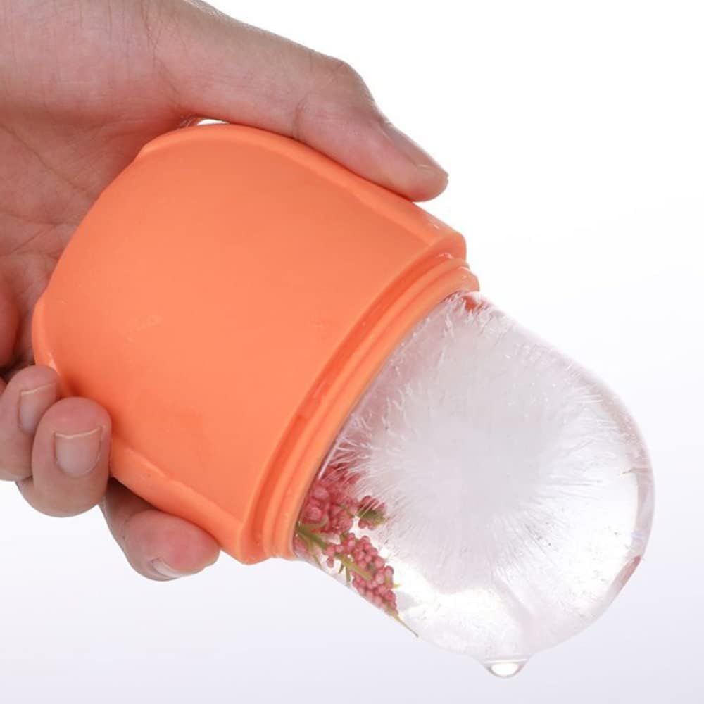 (plain design )Ice Roller for Face Ice Roller for Face Massager Face Ice Roller to Enhance Skin Glow Shrink &amp;Tighten Pores Reusable Facial Ice Roller Face Ice Treatment (random color) View Gallery - Pakistan
