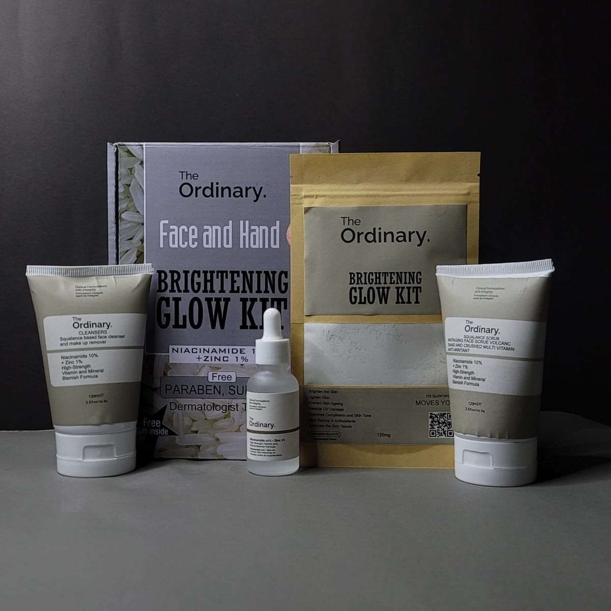 The Ordinary Face &amp; Hand Brightening Glow Kit | The Ordinary’s Brightening Set View Gallery - Pakistan