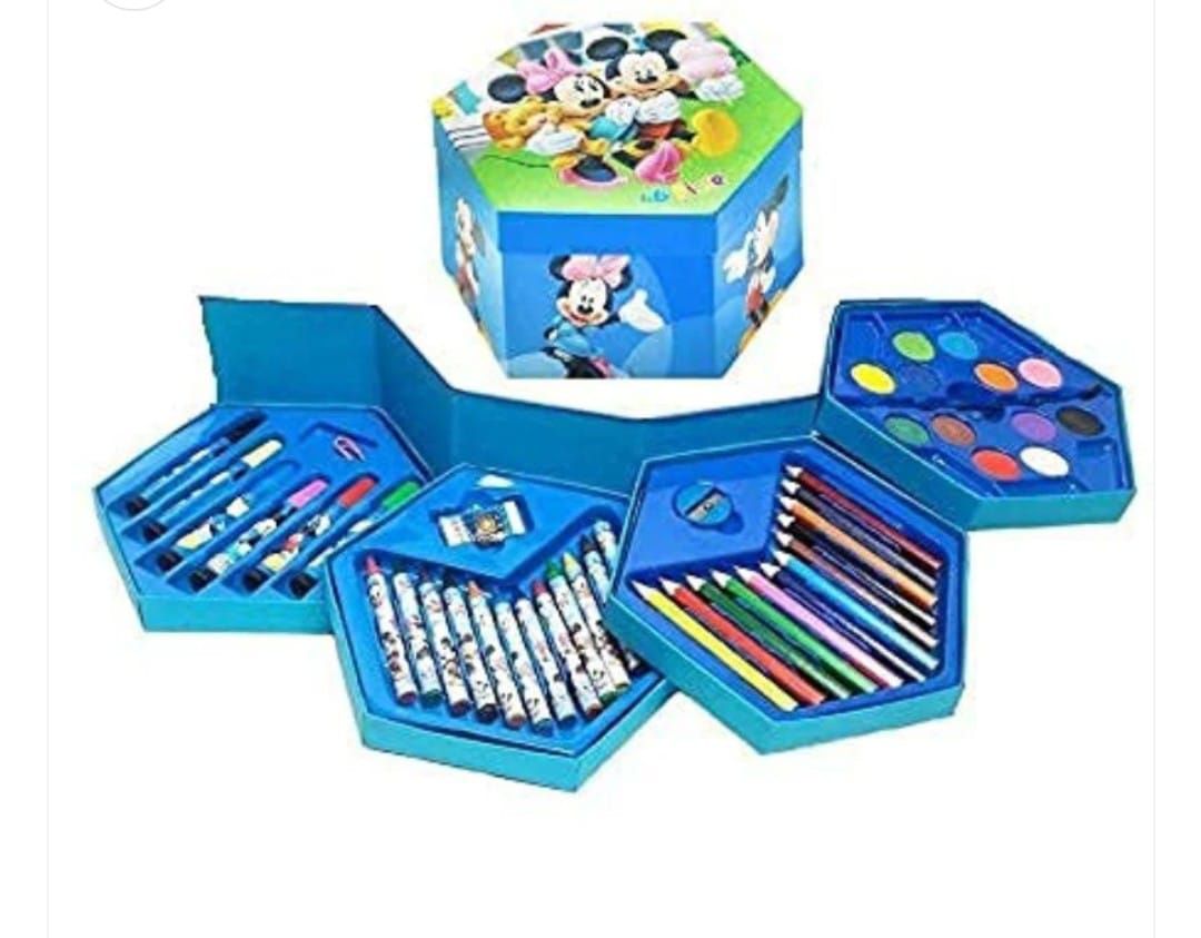 46 Pcs Painting colour kit for kids, fun Disney/Cartoon character art set(random design color) View Gallery - Pakistan
