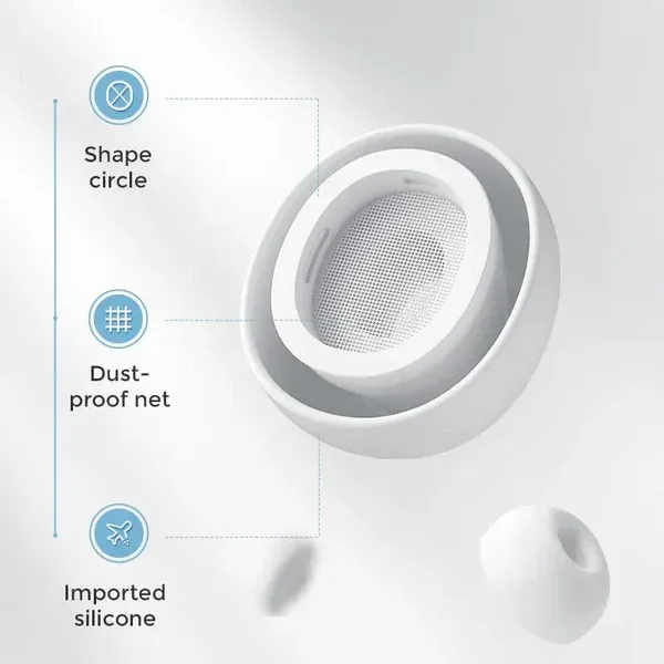 T03S PRO JOYROOM TWS Active Noise Cancelling ANC Earbuds With Premium Case - White Earbuds Joyroom View Gallery - Pakistan
