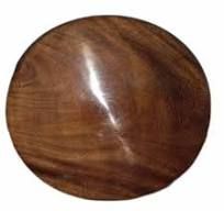 Premium Wooden Chakla Brown – Handcrafted Rolling Board View Gallery - Pakistan