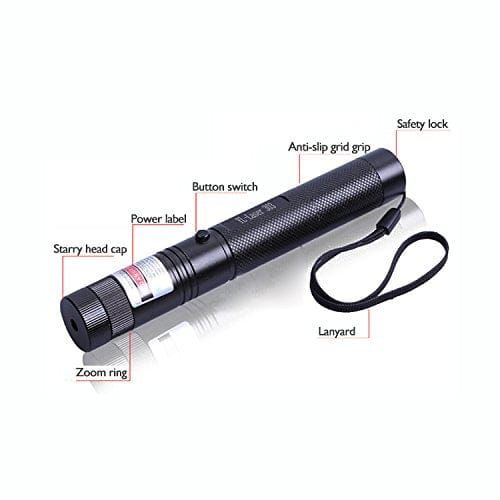 jy-303 Green Laser Pointer – Rechargeable with Lock Key, Charger &amp; Ideal for Teaching, Astronomy, Presentations More View Gallery - Pakistan