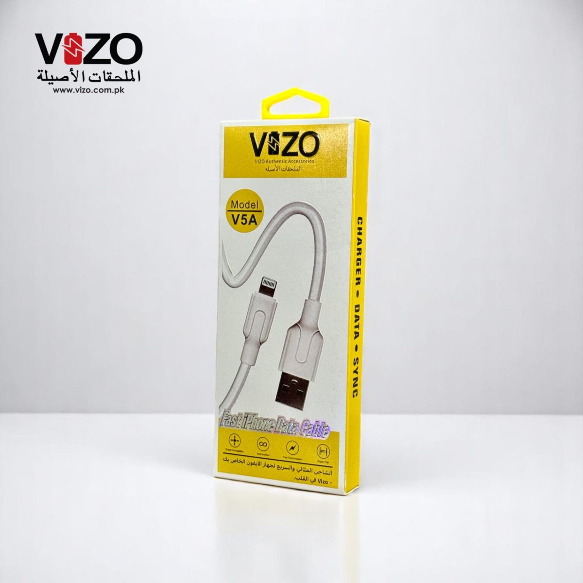 V5A iPhone Lightning Cable | Best Quality Cable For iphone | iPhone Charging Cable - iPhone Charging Pin  View Gallery - Pakistan