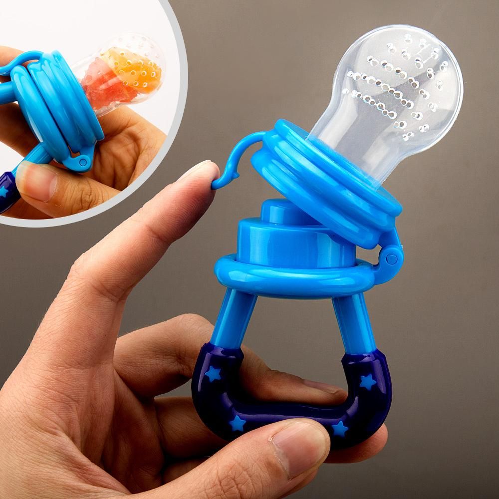 Baby Fruit Pacifier Fresh Fruit Feeder Infant Teething Toy Nibbler Teether Pacifier Safe Silicone Pacifier (random Color) View Gallery - Pakistan