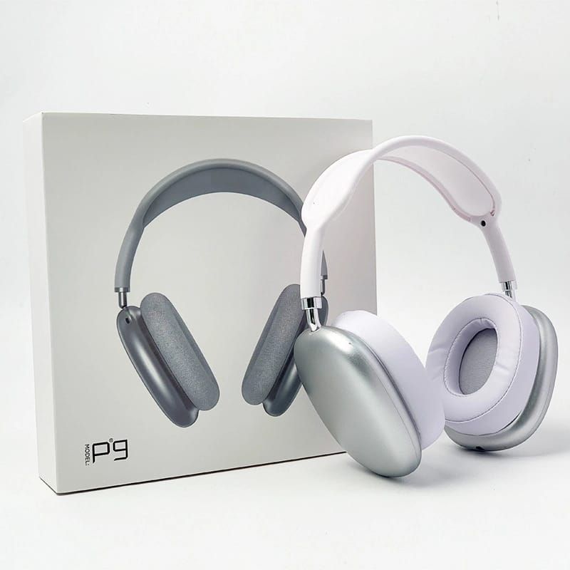 P9 Wireless Bluetooth Headphones Adjustable Over-The-Ear Stereo Headset | Best Quality Wireless Headphones (Random Color) View Gallery - Pakistan