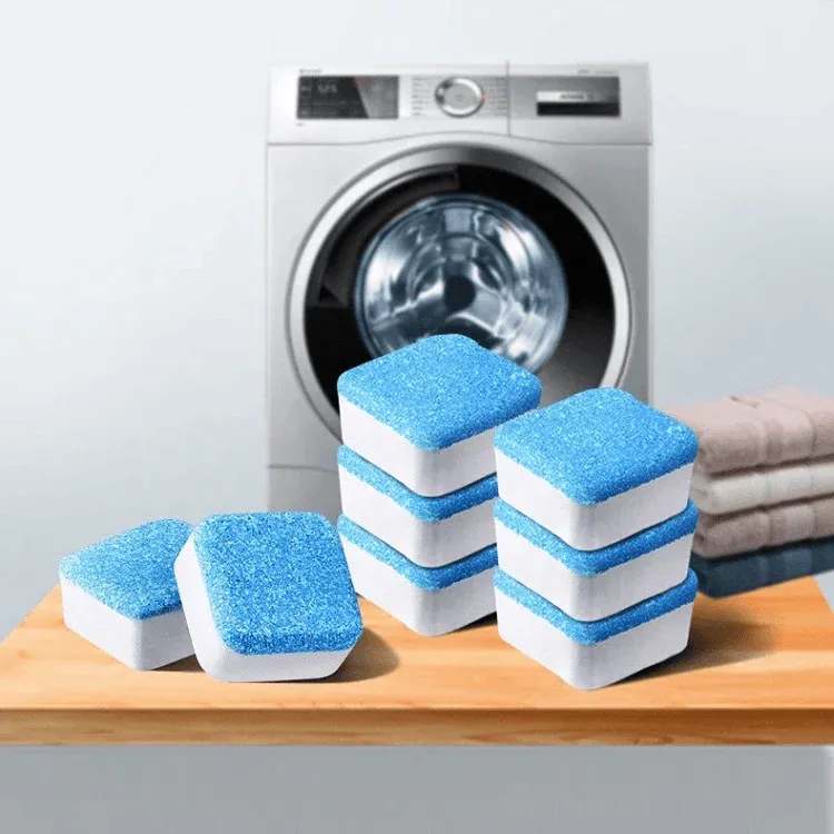 Washing Machine Cleaning Tablets | Deep Cleaning Tablets for Front and Top Load Washers | Removes Odor, Residue, and Buildup 