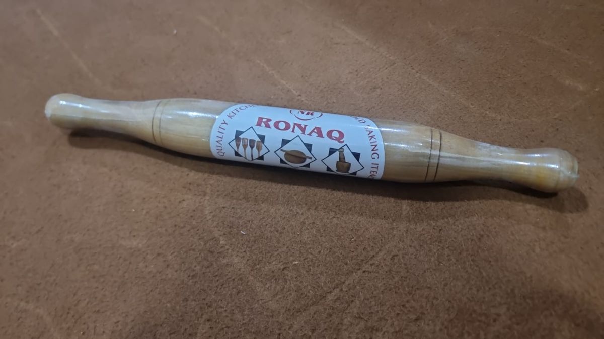 Belan Gujrati Slim – Wooden Thin Rolling Pin / Gujrati Slim Roller | Belan Slim Excent | Best Quality Belan | Wooden Belan For Home  View Gallery - Pakistan