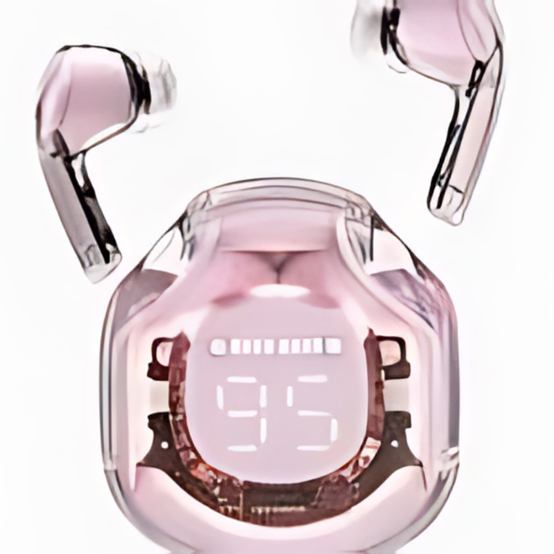 Air39 Wireless Earbuds | Bluetooth 5.3 | Clear Sound | Heavy Bass | Noise Reduction |  LED Display - Random Color View Gallery - Pakistan