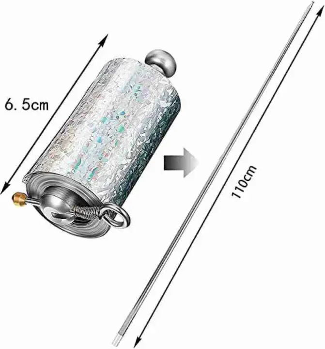 Magic Extendable Metal Stick for Self Defence and Fun Magic Pocket Stick golden color) View Gallery - Pakistan