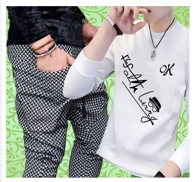 Men's Printed Tracksuit T-Shirt &amp;amp; Trouser Set – Summer Collection | Stitched Suit For Men's &amp;amp; Boys | Best Quality Stitched Suit | Tracksuit | Tracksuit For Casual Wear | Tracksuit Full Sleeves T Shirts