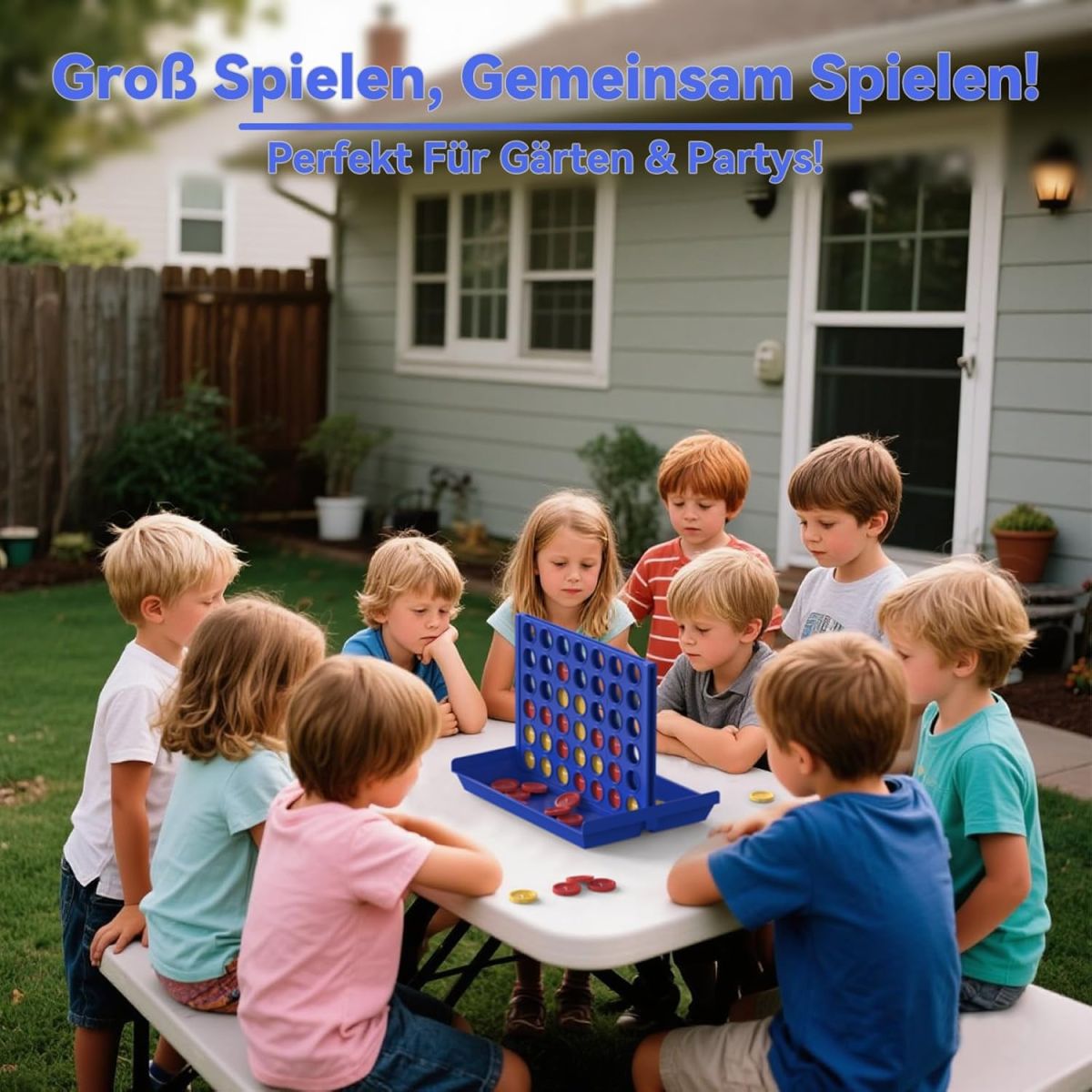 4 IN A ROW Board Game for Kids / Travel Board Game / Board Games Indoor &amp; Outdoor, Perfect as a Party Game (random color ) View Gallery - Pakistan