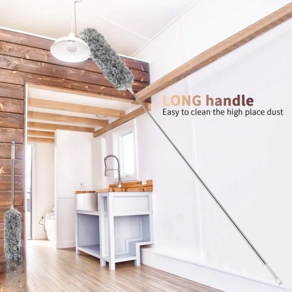 Extendable Telescope Microfiber Duster Long Handle For Cleaning Dust, Dirt And Stains Fan duster high quality View Gallery - Pakistan