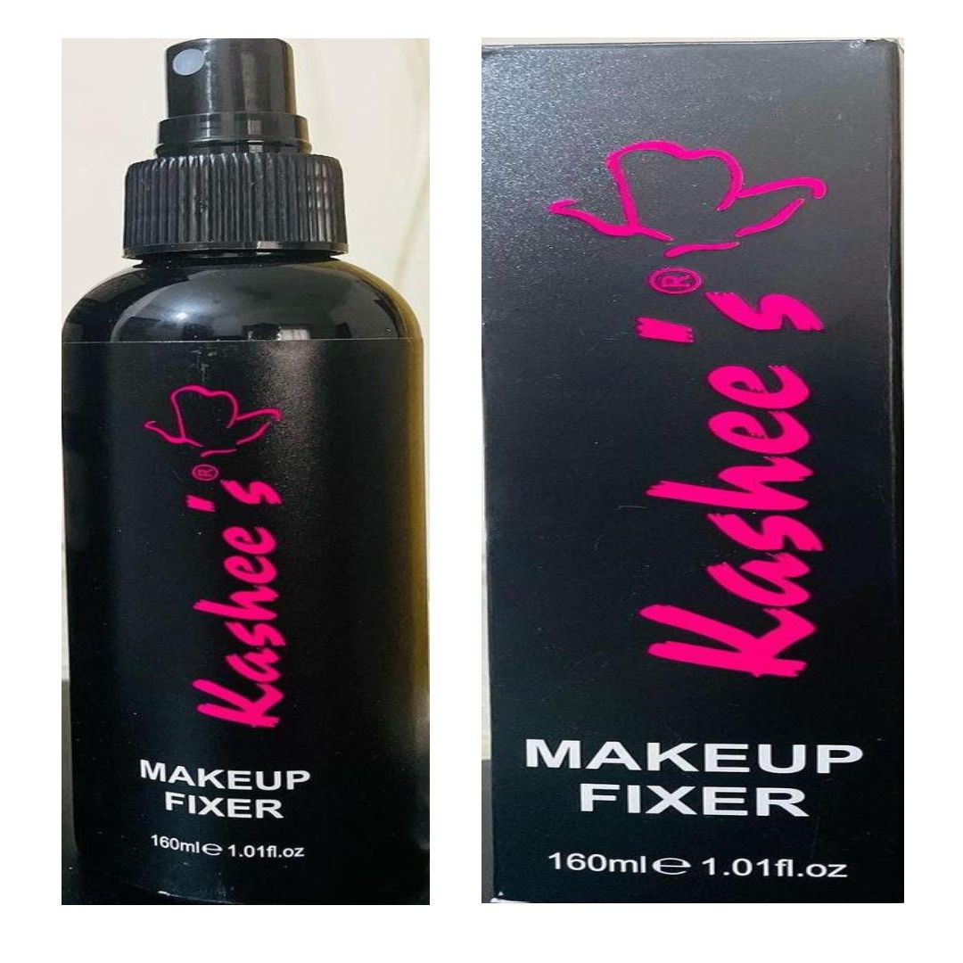 Kashee's Professional Long-Lasting Makeup Fixer Spray for Flawless All-Day Wear | Best Quality Makeup Fixer Spray For Bridal | Makeup Fixer Spray For Girls - 160ml View Gallery - Pakistan