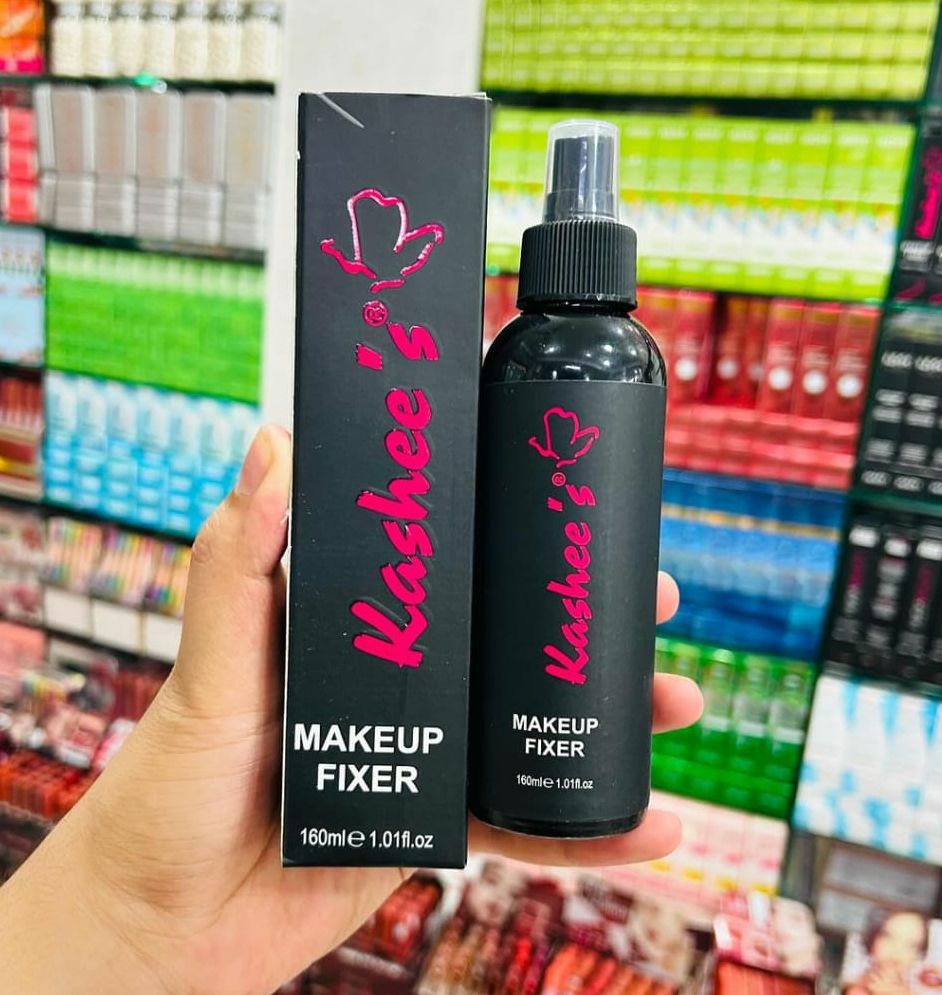Kashee's Professional Long-Lasting Makeup Fixer Spray for Flawless All-Day Wear | Best Quality Makeup Fixer Spray For Bridal | Makeup Fixer Spray For Girls - 160ml View Gallery - Pakistan