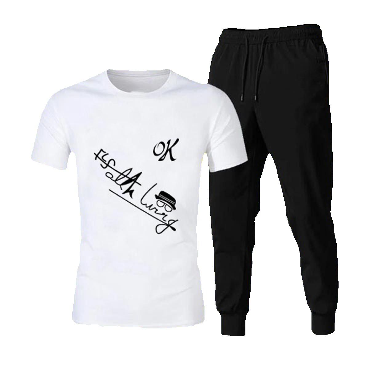 Hot Men's Sale New Arrival Tracksuit | Best Quality Tracksuit For Men | Tracksuit For Gyms | T-Shirt &amp;amp; Trouser