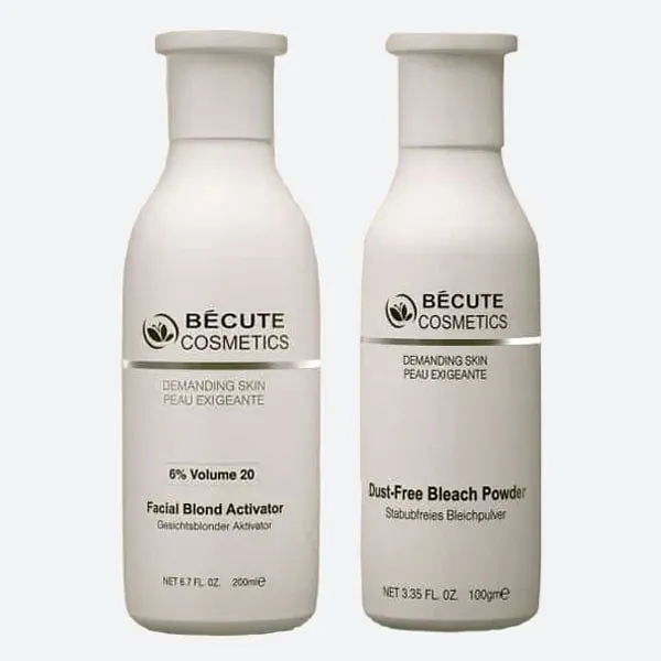 Becute Skin Polish Set – Bleach Powder &amp; Facial Blonde Activator for Radiant and Even Skin Tone View Gallery - Pakistan