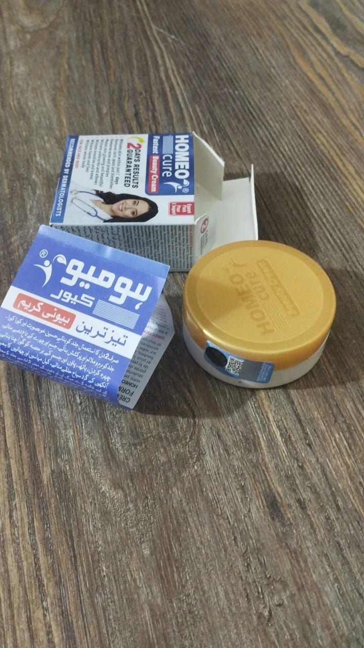 Homeo Cure Beauty Cream Highly Concentrated Fastest 2 Days Results Guaranteed View Gallery - Pakistan