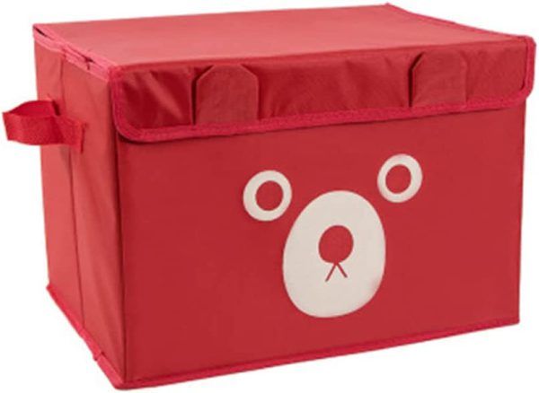 Panda Box - Storage Box - Cartoon Storage Box - Multipurpose Foldable Cube Storage Bin for Kids | Adorable Panda / Animal Design | Toys, Clothes &amp; Books Organizer (Random Color) View Gallery - Pakistan