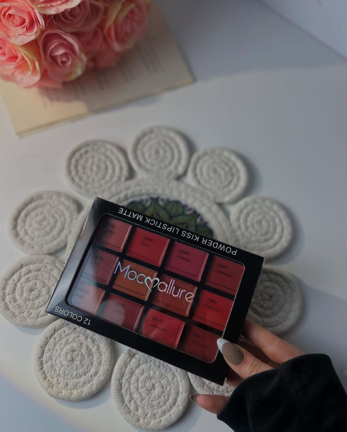 Mocallure 12-Color Lip Palette / Long-Lasting Professional Lip Kit for Every Mood View Gallery - Pakistan
