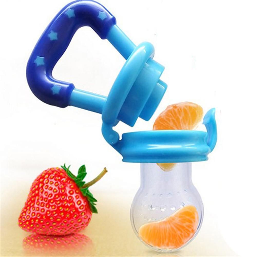Food Pacifier + Feeder Spoon/ Fresh Fruit Food Baby , Feeding Safe Fruit Feeder ,  (random color) View Gallery - Pakistan