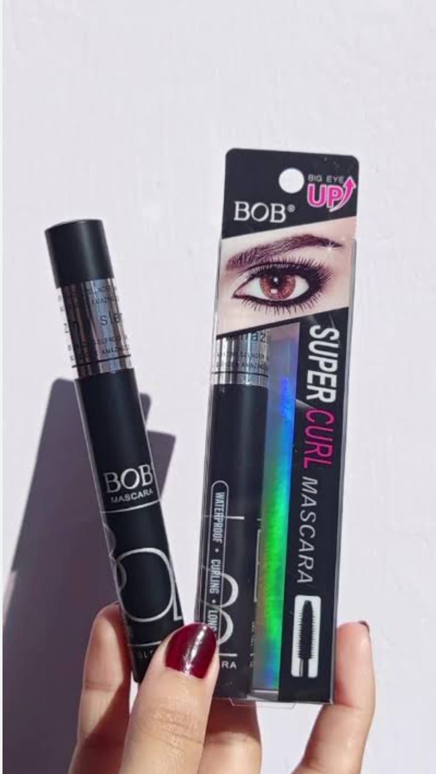 BOB Super Curl Mascara for Girls  / waterproof Mascara for Girls