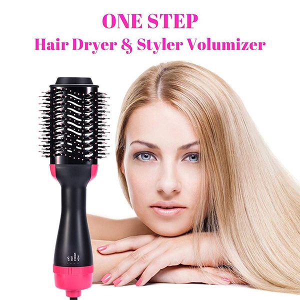 One Step 2 in 1 Hair Dryer &amp; Brush (Dryer + Styler) Brush for Fast Drying, Straightening, Curling View Gallery - Pakistan