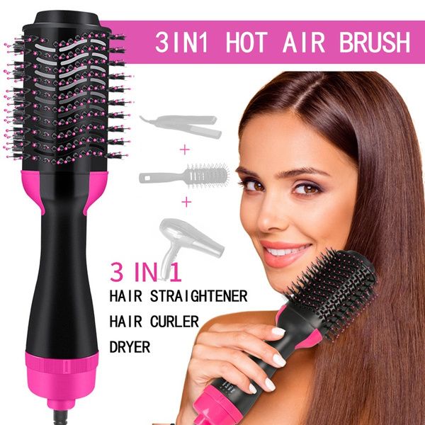 One Step 2 in 1 Hair Dryer &amp; Brush (Dryer + Styler) Brush for Fast Drying, Straightening, Curling View Gallery - Pakistan