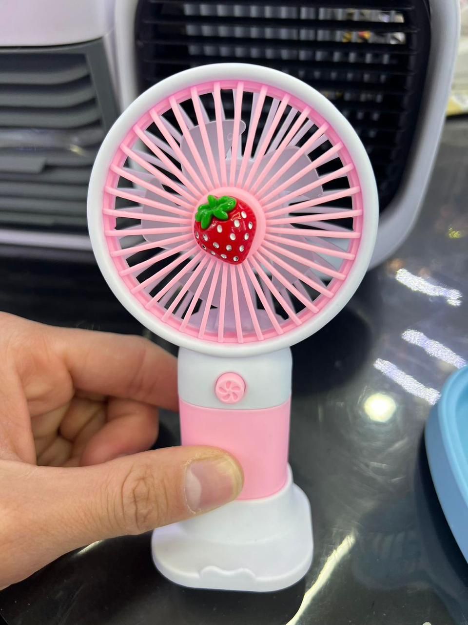 Mini Fan Multifunctional Cool Summer Fruit Cartoon Handheld Mini Fan(random color ) View Gallery - Pakistan